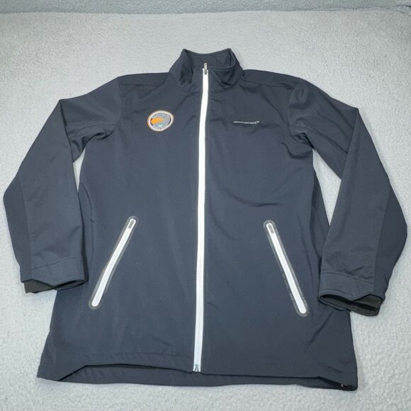 McLaren Jacket Men Extra Large Black Full Zip 2017 Pebble Beach Rally Lined F1